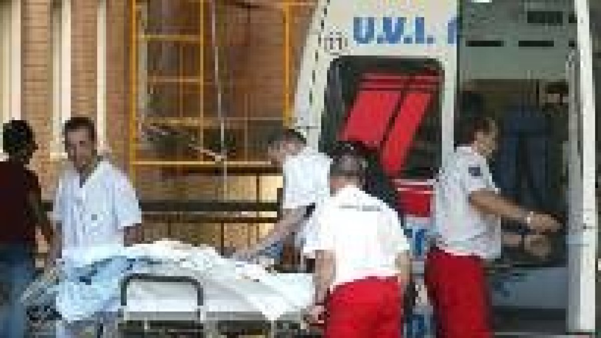 Tomás Fraga, ayer tras su llegada a la Clínica de la Concepción en Madrid
