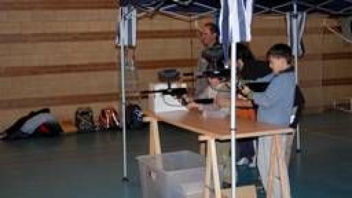 Durante la presentación del Cambia de Aires tuvo lugar una demostración de deportes de aventura