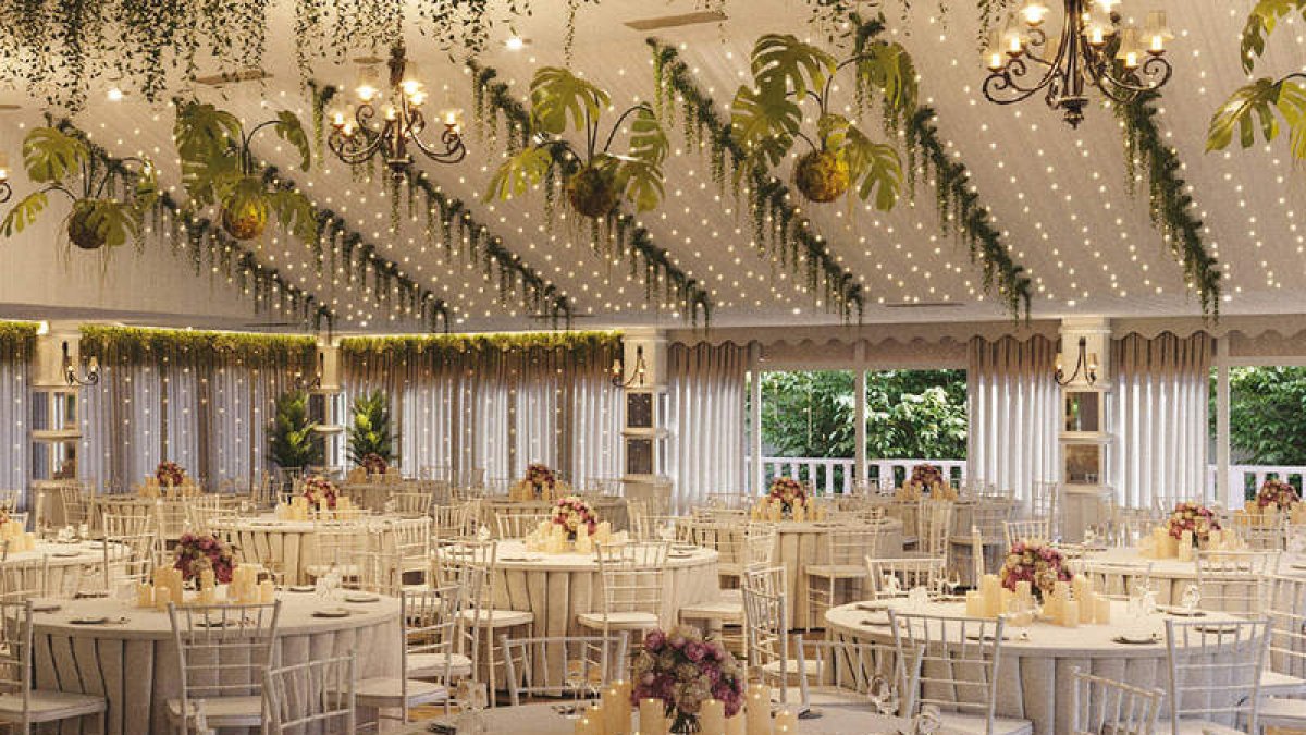 Espacio versátil y decoración inmejorable con un aspecto romántico que ayuda a conectar sensaciones para generar recuerdos y cumplir deseos. DL