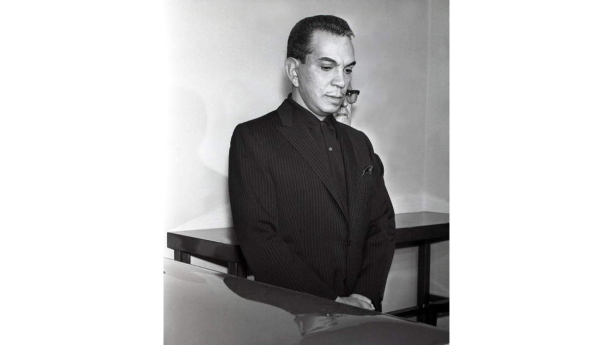 Una Imagen de archivo del actor Mario Moreno Reyes ‘Cantinflas’, que se encuentra en el libro del fotógrafo Armando Herrera.