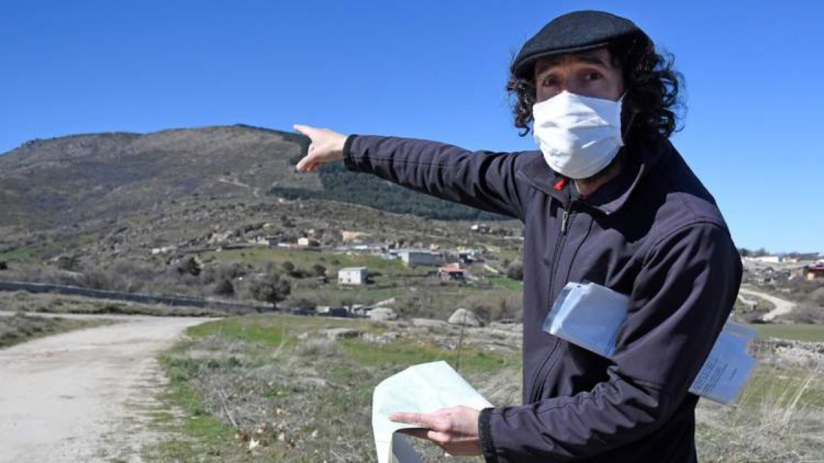 Una prospección directa a finales del año pasado confirmó la existencia de al menos dos campamentos romanos. PABLO MARTÍN