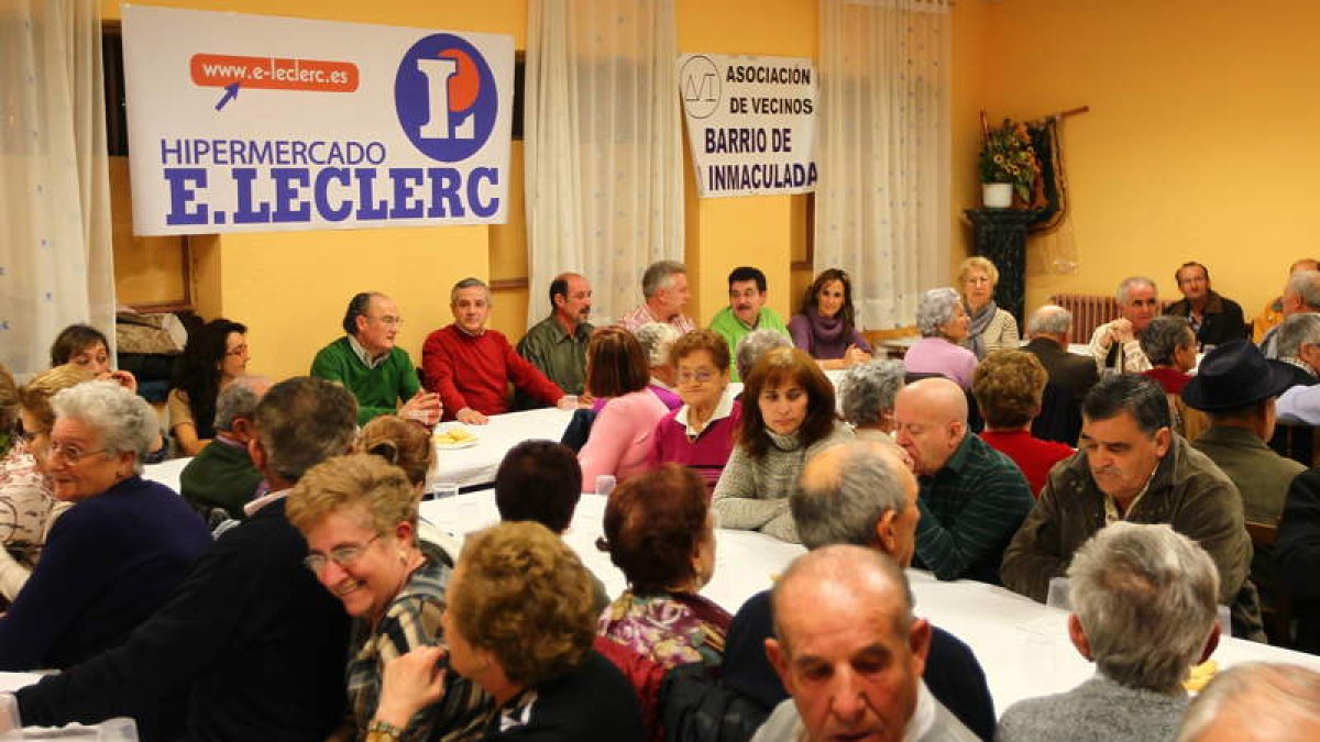 Imagen de la celebración de la fiesta de La Inmaculada.