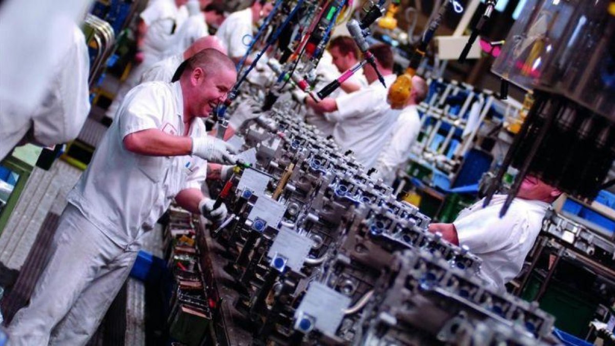 Planta de producción de Honda.