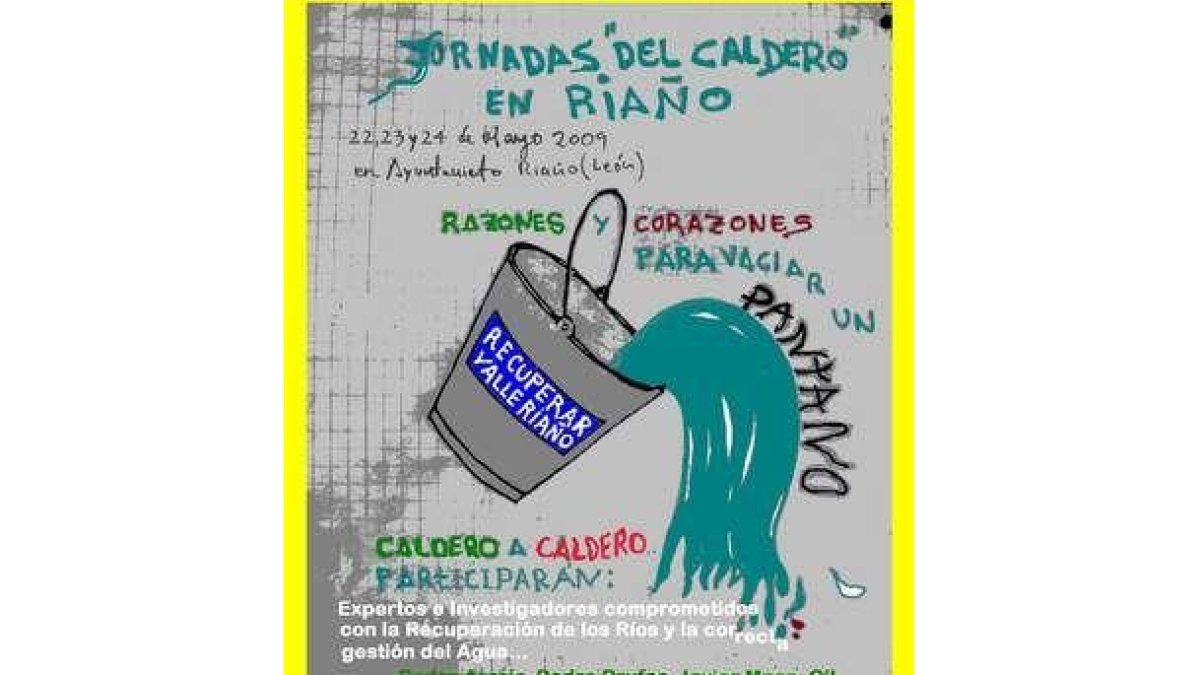Imagen del cartel anunciador de las Jornadas del Caldero