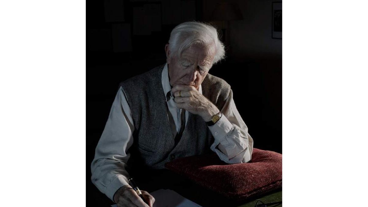 Imagen del escritor británico John Le Carré