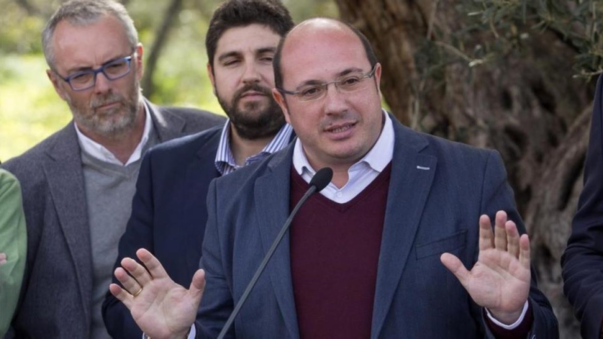 El presidente de Murcia, Pedro Antonio Sánchez.