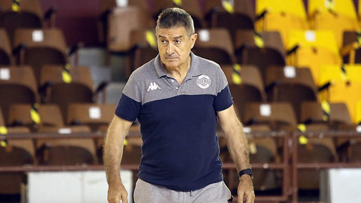Cadenas podrá contar con Santista para la Copa Castilla y León en la que será baja Bomastar. MARCIANO PÉREZ