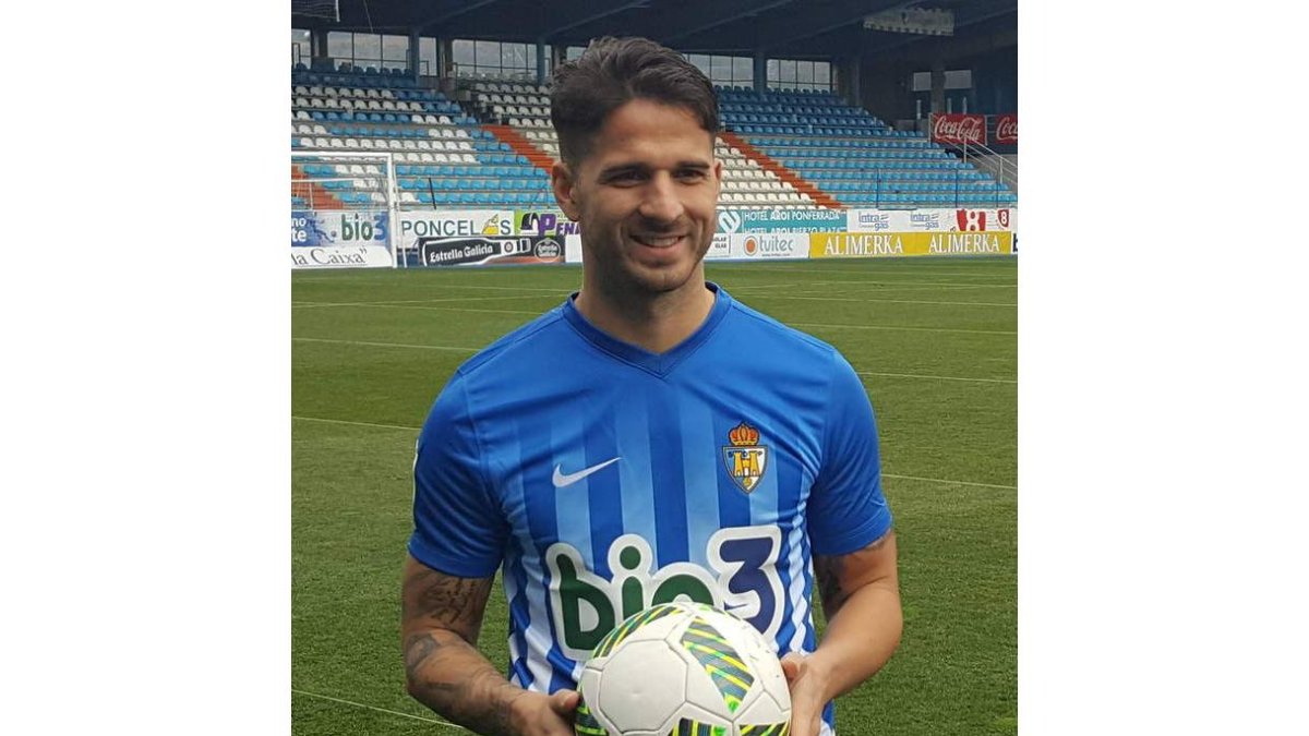 Ríos Reina continúa en la disciplina de la Ponferradina. L. DE LA MATA