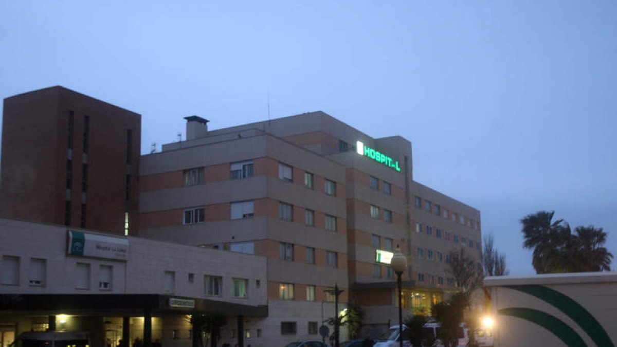 Hospital de La Línea de la Concepción donde tuvieron lugar los hechos. LA VOZ DE CÁDIZ