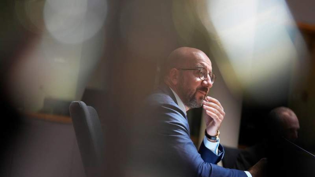 El presidente de la CE, Charles Michel. VIRGINIA MAYO