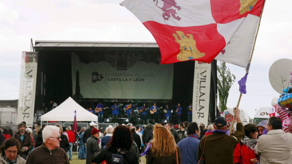 Imagen de la campa de Villalar de los Comuneros, eje de la celebración del Día de la Comunidad el pasado 23 de abril.