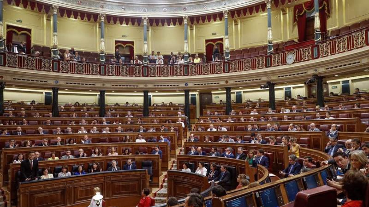 El Congreso de los Diputados lleva siete meses tramitando la nueva norma. EMILIO NARANJO