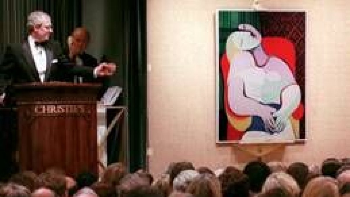 Imagen de «El sueño», subastado en Christie's en 1997