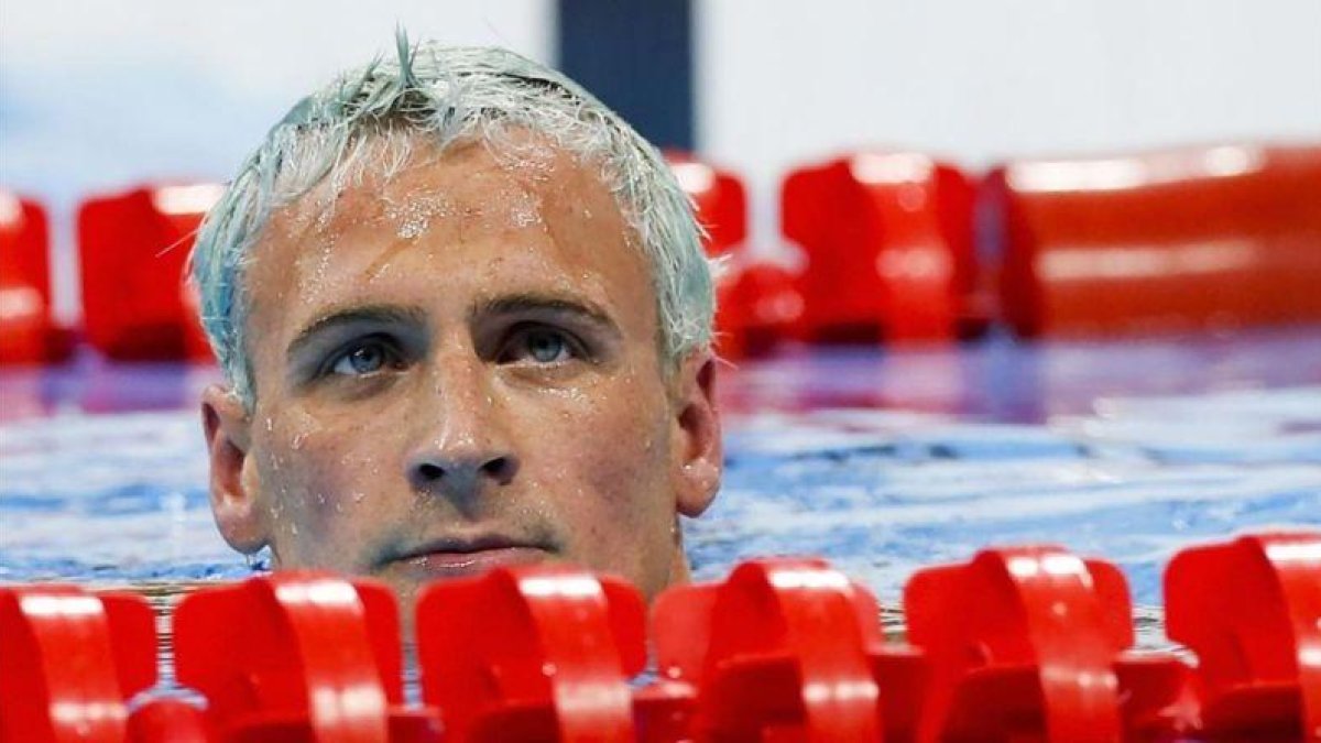 El nadador Ryan Lochte.