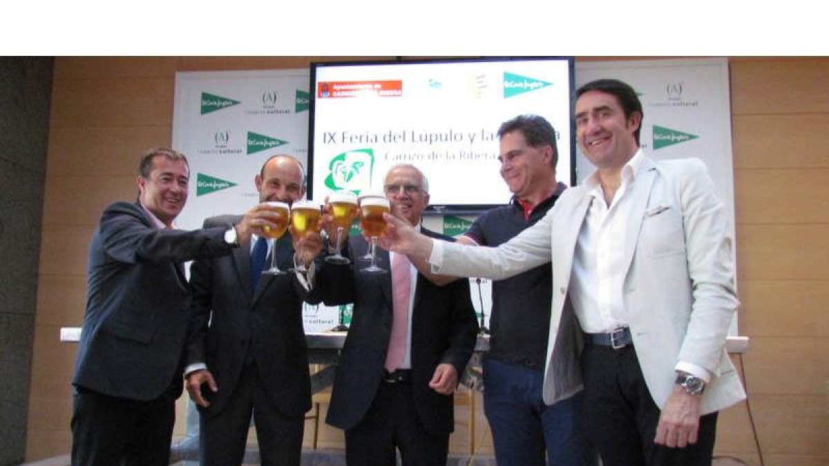 Juan Francisco Martín, José Antonio Magadán, José Luis Martínez Matilla, Felipe Rubio y Juan Carlos Suárez-Quiñones.