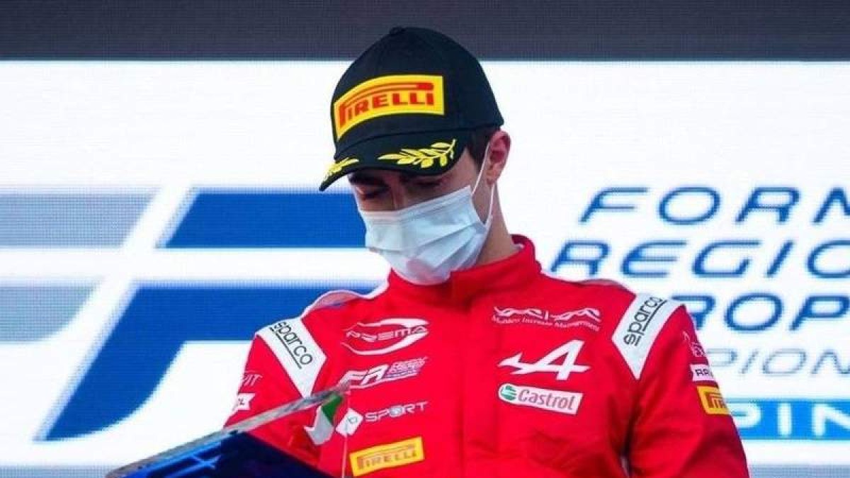 David Vidales firmaba la primera victoria de 2021 en la Fórmula Regional Europea by Alpine. PREMA