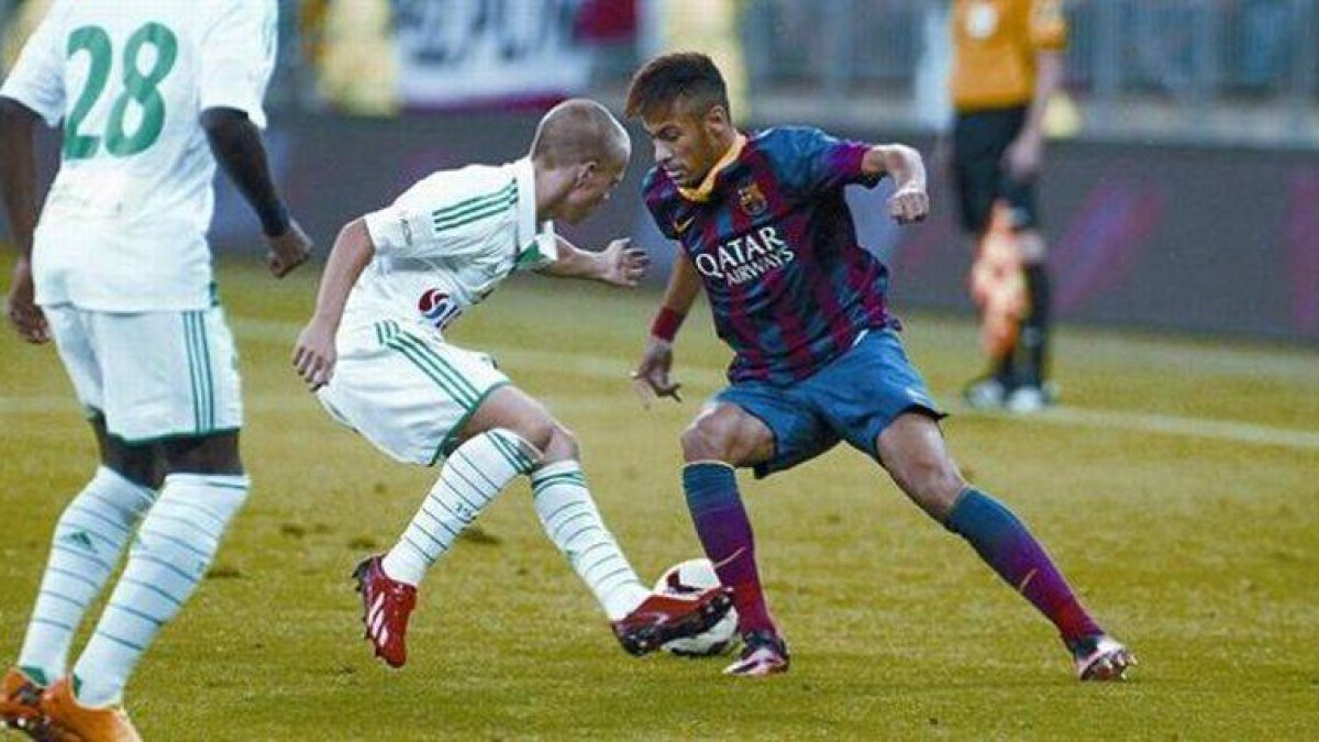 El fichaje azulgrana afirma que jugar en el Barça y al lado de Messi es cumplir un sueño que tenía de niño.