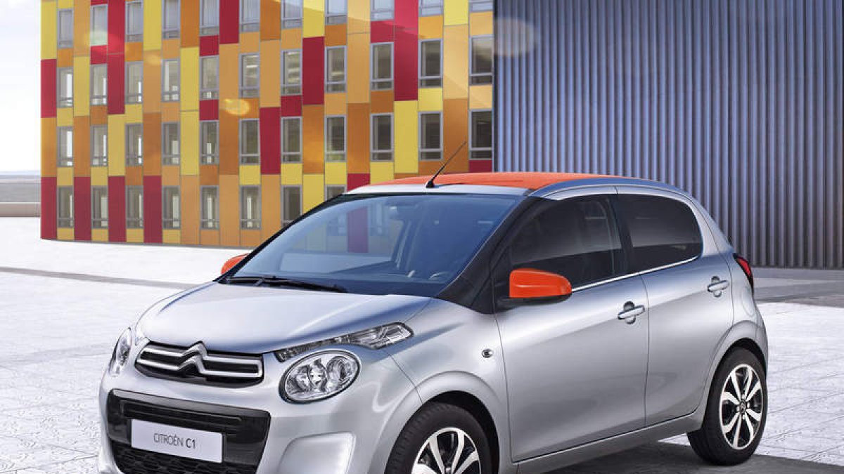 El nuevo Citroën C1 adopta una estética actualizada y moderna.