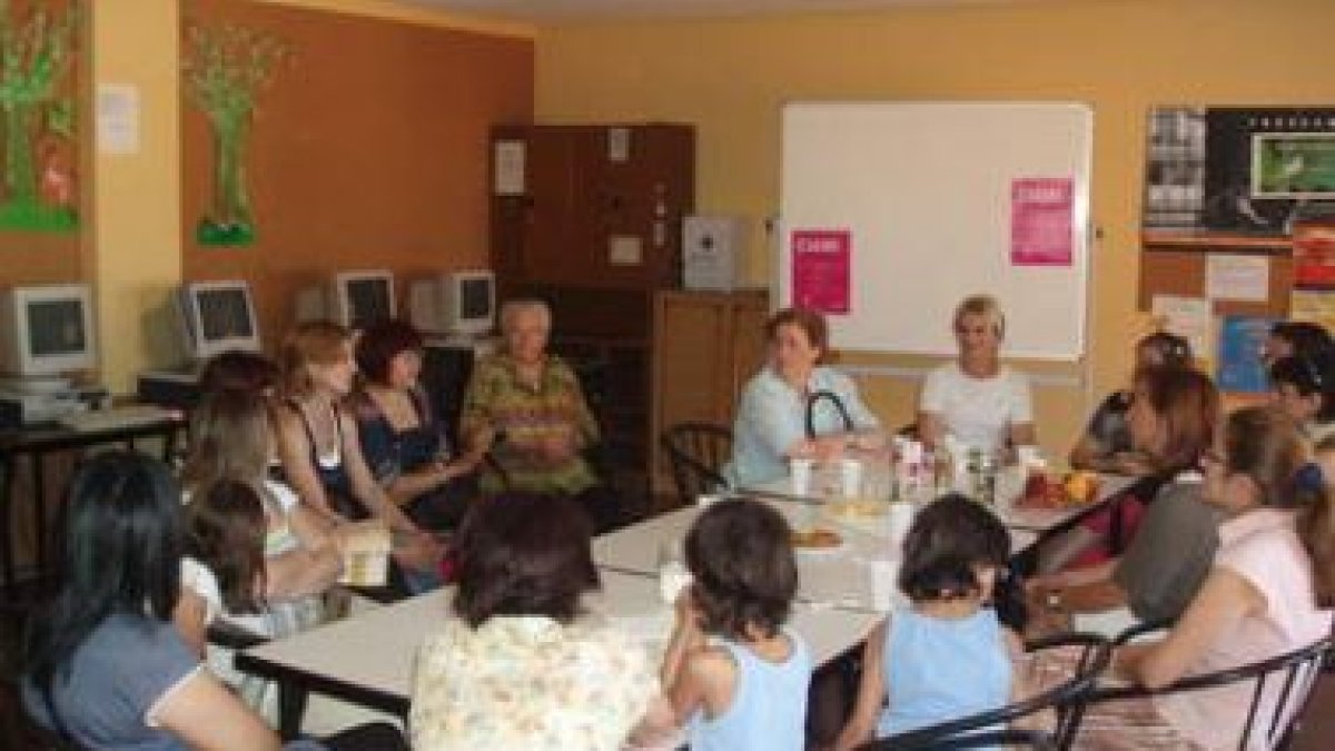 Un momento de la clausura, ayer, del programa Egeria.