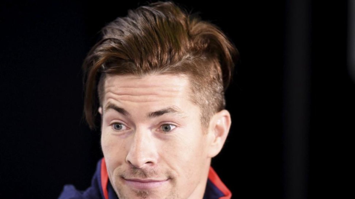 Nicky Hayden, durante una rueda de prensa en Australia en octubre del 2016.