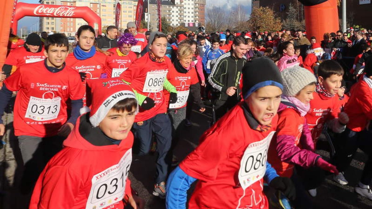 Los disfraces no faltaron en algunos participantes