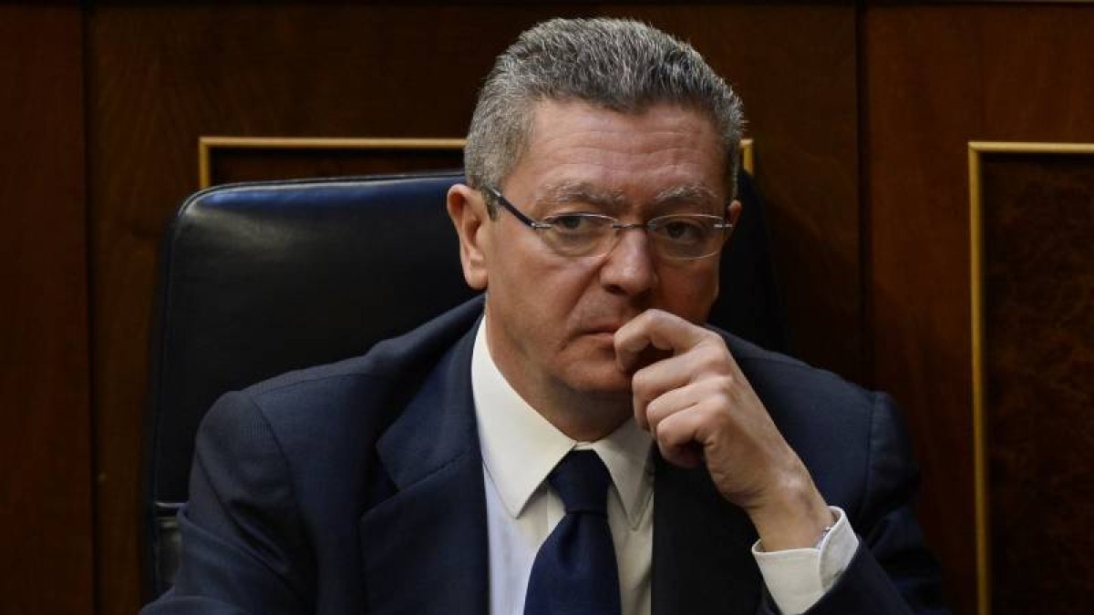 El ministro de Justicia, Alberto Ruiz-Gallardón.