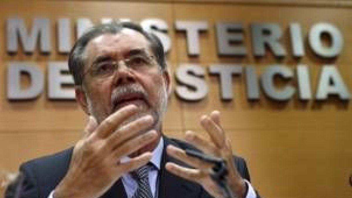 Bermejo admitió en su comparecencia que los datos sobre los retrasos en la Justicia son «llamativos»