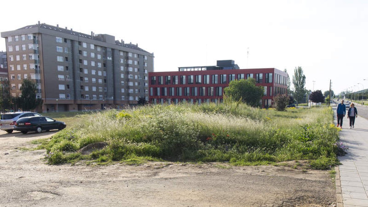 El nuevo espacio será construido colindante al Edificio Rojo, en Eras de Renueva. FERNANDO OTERO
