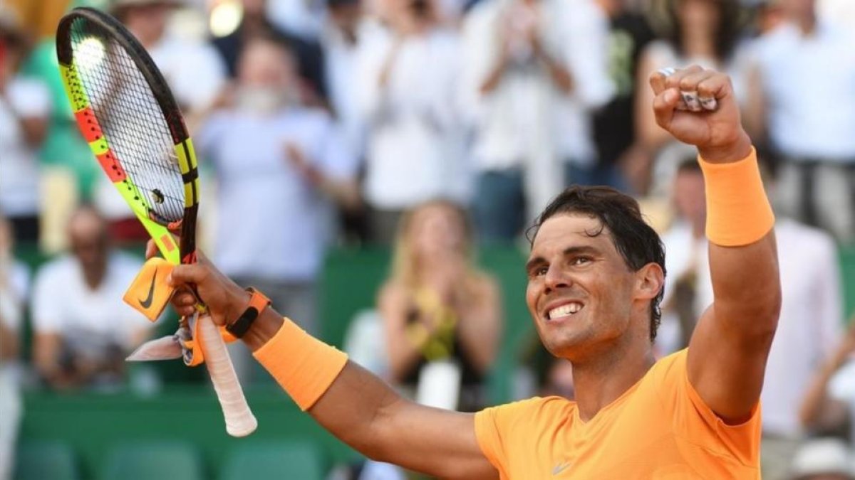 Nadal celebra su triunfo