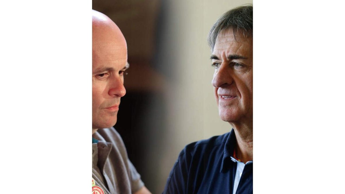 Javier Cabello, izquierda, y Pepe Calvo pretenden la victoria en el duelo provincial del domingo para conquistar sus respectivos objetivos