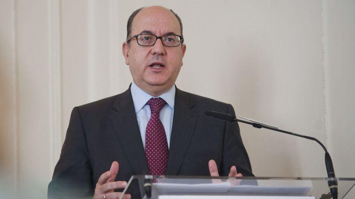 El presidente de la Asociación Española de Banca (AEB), José María Roldán, en una imagen de archivo.
