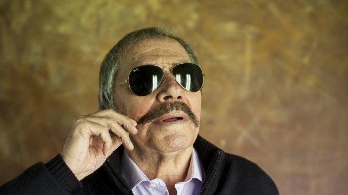 Jaume Mir, con 84 años, en una sesión de fotos para este diario, en el 2013.