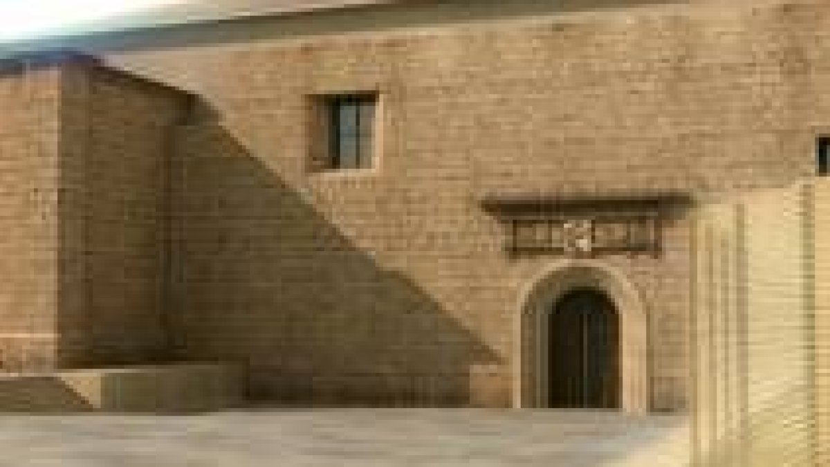 Recreación virtual de la entrada al Museo Etnográfico Leonés