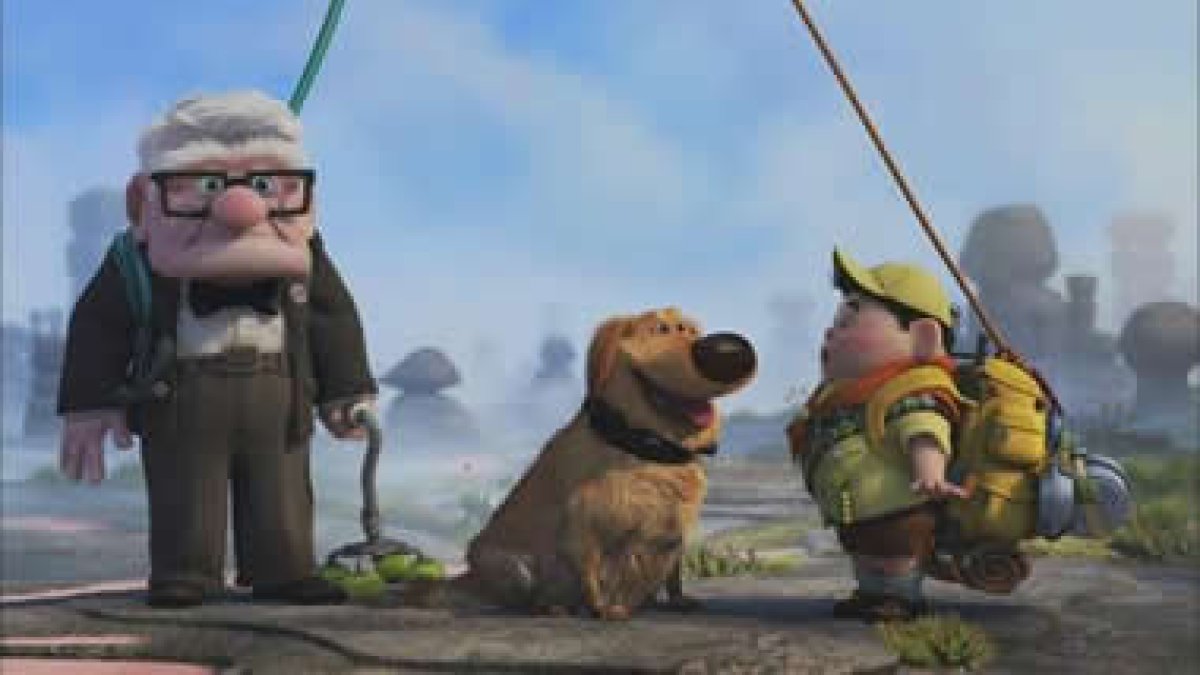 Los creadores de Up consiguen que la técnica, muy buena, no sea lo mejor del film.