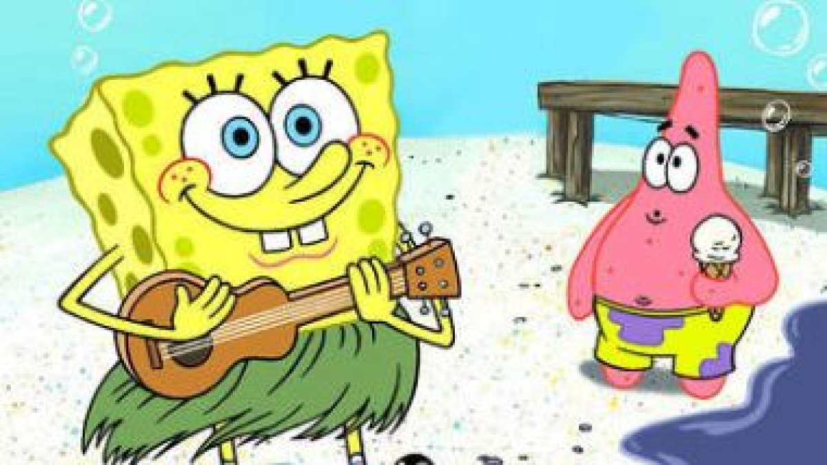 El célebre Bob Esponja y su amigo Patricio están entre los favoritos del público infantil.