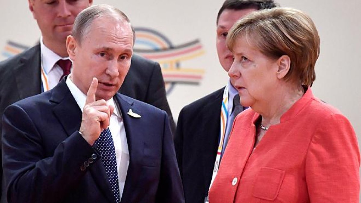 La reacción de Merkel ante Putin en la cumbre del G-20 en Hamburgo