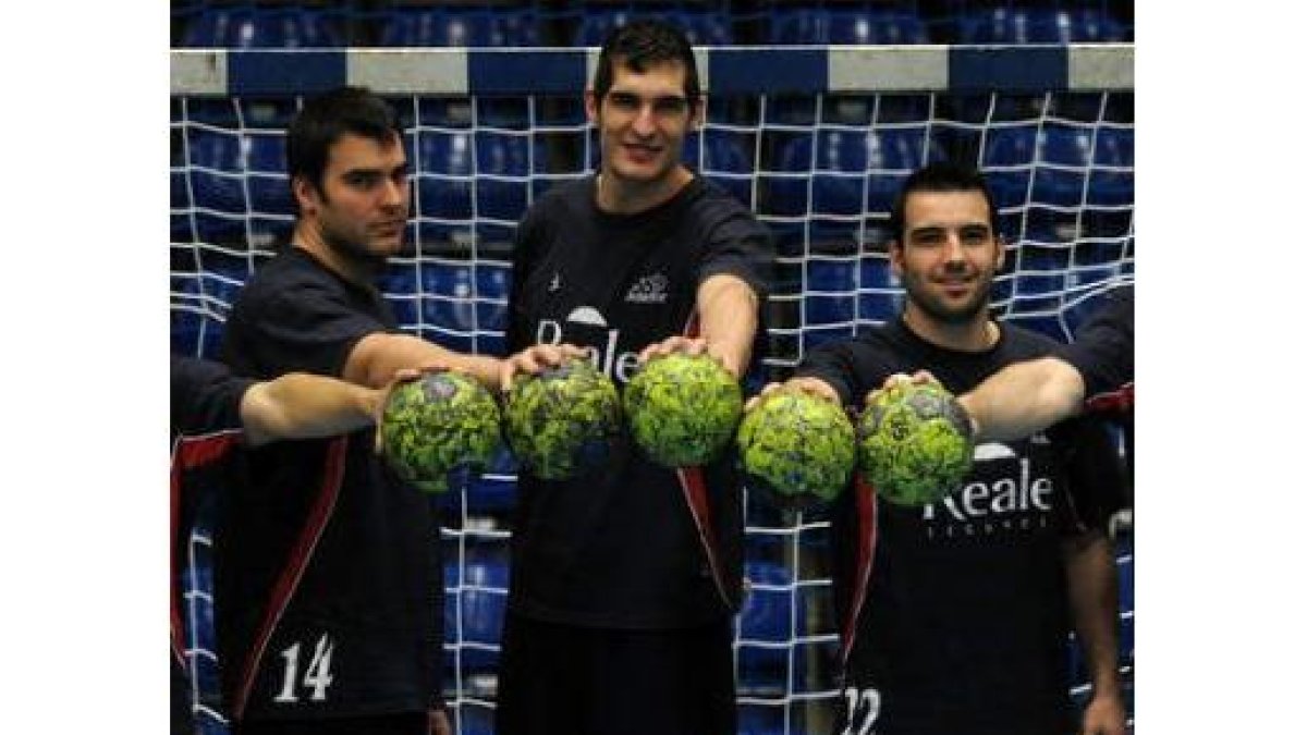 Andreu, Montoro y Ruesga, tres piezas claves del equipo.