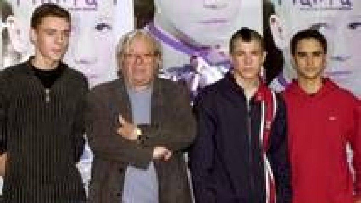 Gorka Moreno, Antonio Mercero, Juan José Ballesta y Luis Ángel Priego