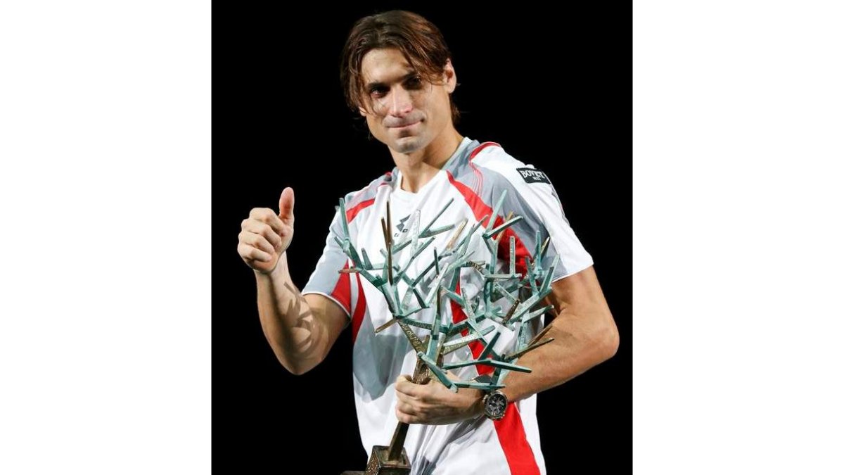 David Ferrer conquistó en París su primer gran torneo.