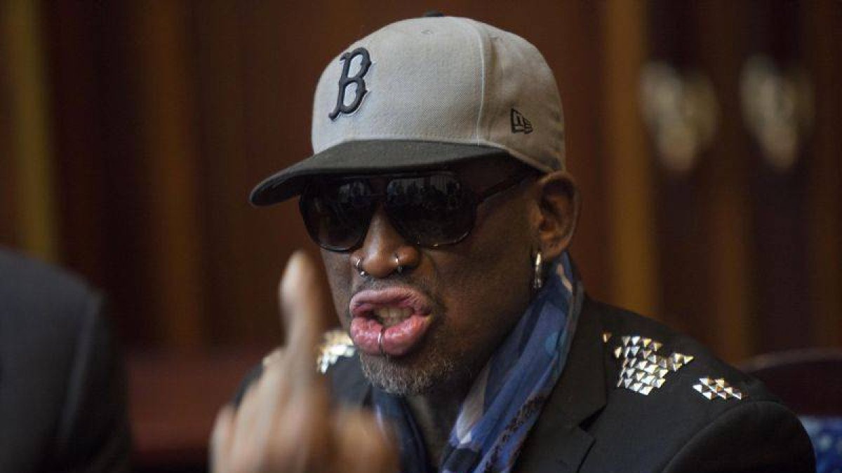 Dennis Rodman explota en la CNN en defensa de Kim Jong-un.