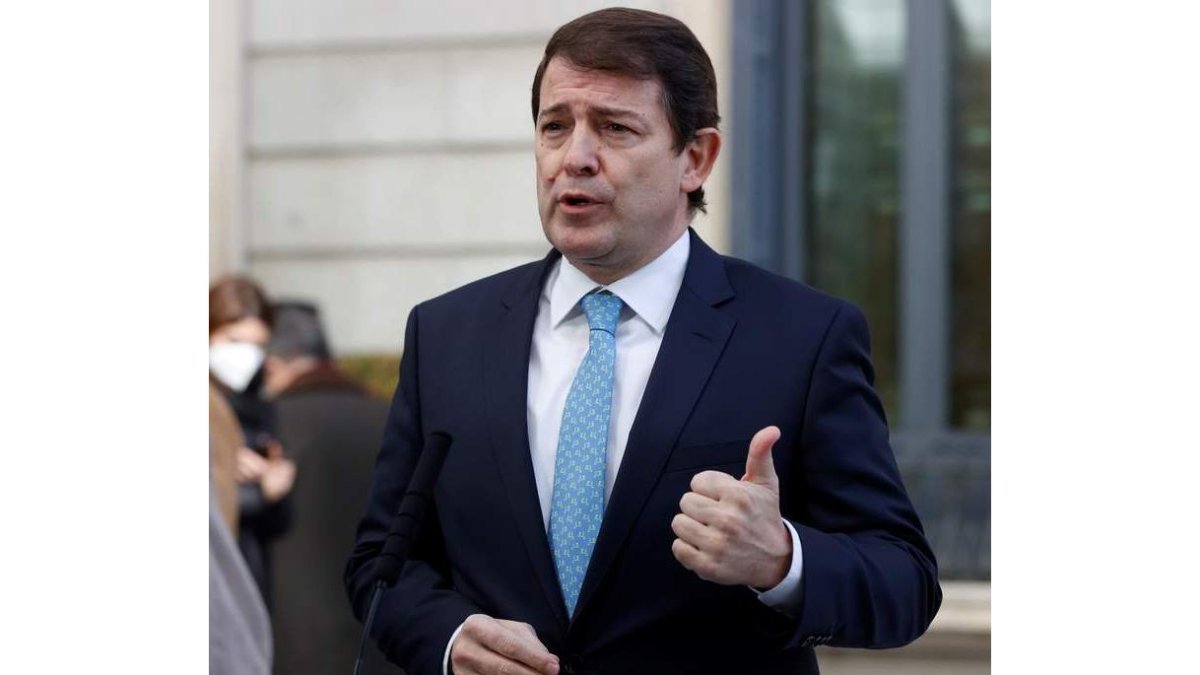 El presidente de la Junta, Alfonso Fernández Mañueco. JUAN CARLOS HIDALGO