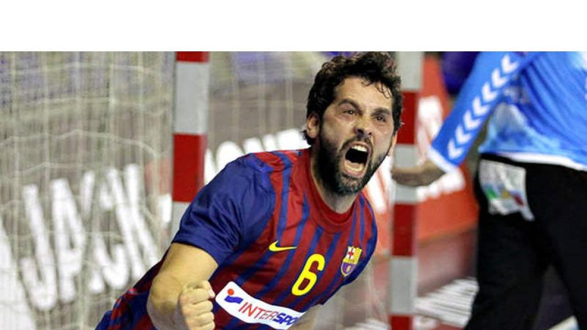 El extremo leonés del Barcelona durante un partido esta temporada con el club azulgrana.