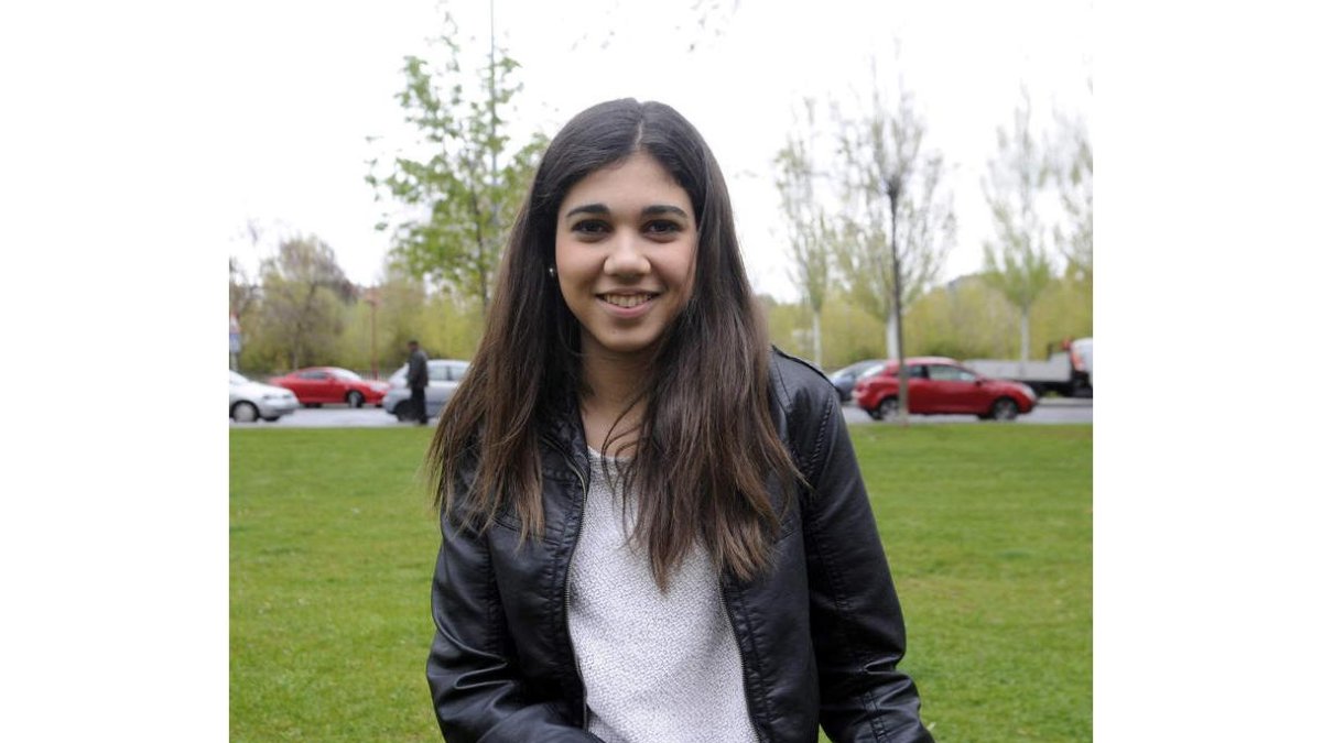 Sofía González Farelo, estudiante de Bachillerato.