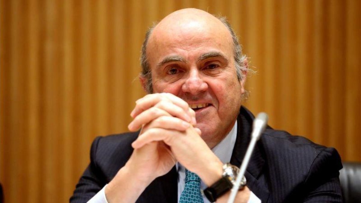 El ministro de Economía, Luis de Guindos.
