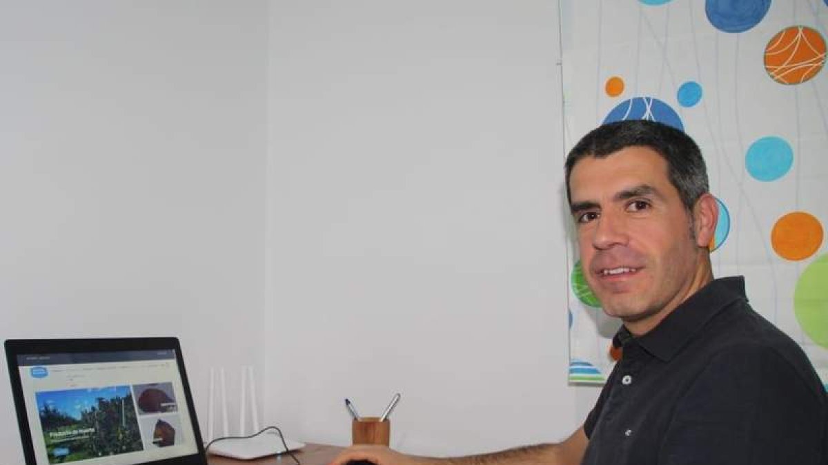 Francisco Moreno trabaja desde casa. DL