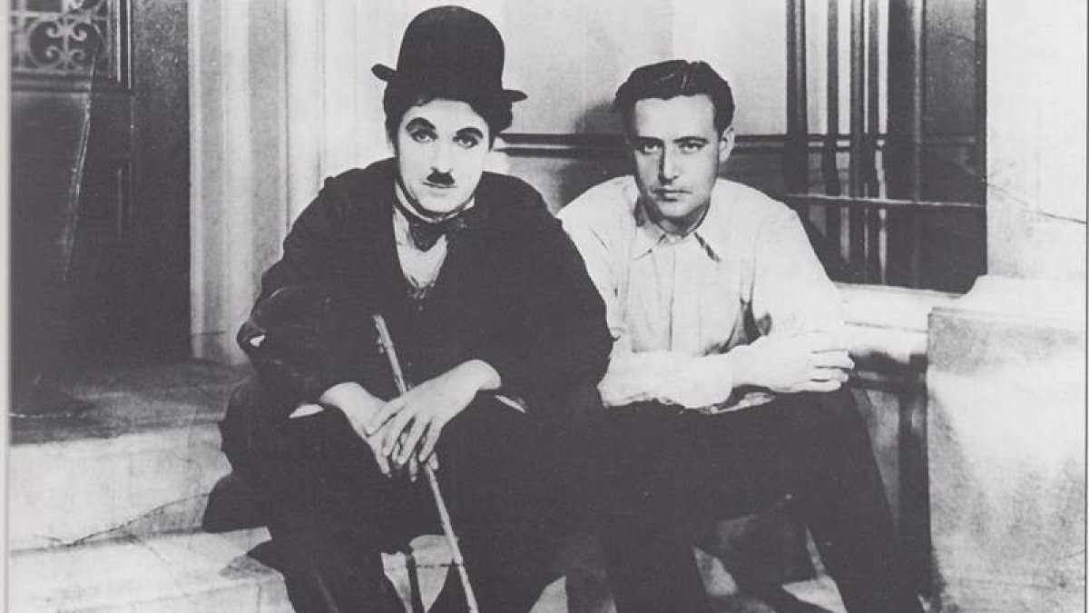 Chaplin con Edgar Neville