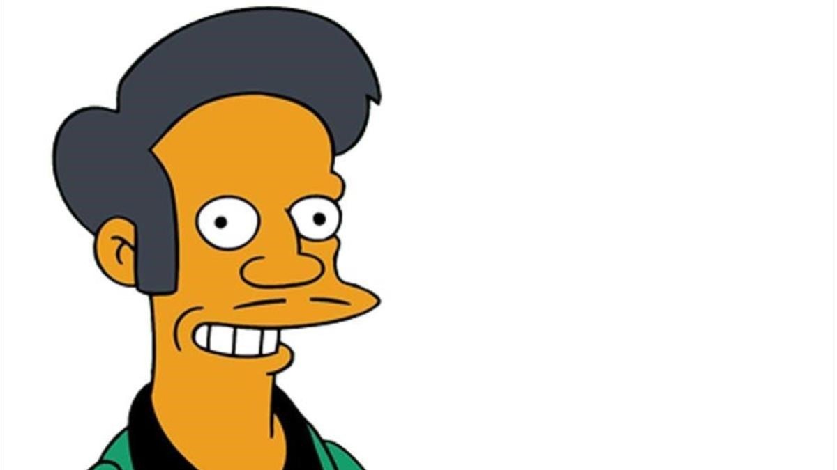 Apu, el controvertido personaje indio de la serie Los Simpson.