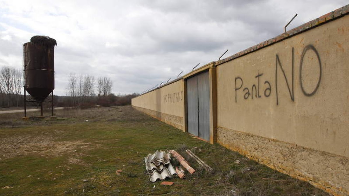 Valle de La Rial donde la CHD pretende construir uno de los embalses para regular el río Órbigo.