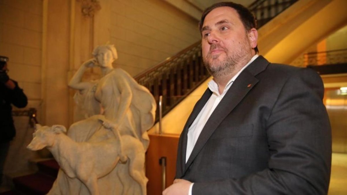 El vicepresidente del Govern, Oriol Junqueras.
