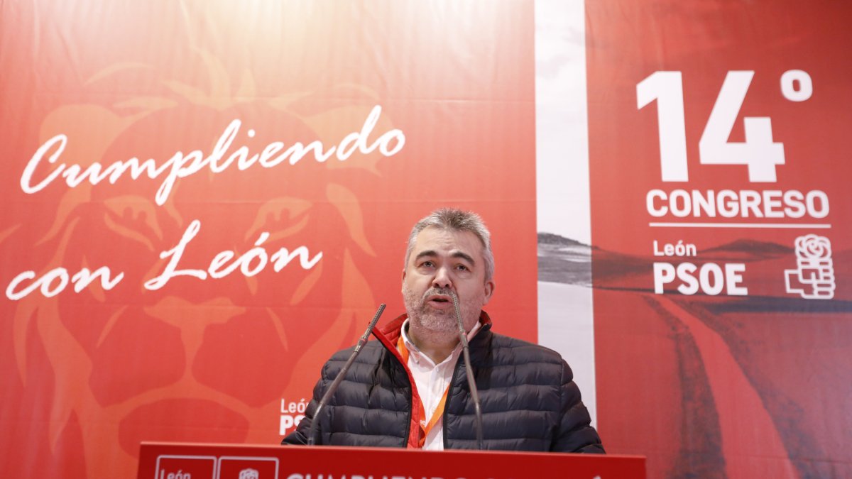 El secretario de organización del PSOE, Santos Cerdán. MARCIANO PÉREZ